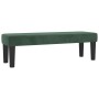 Cama box spring con colchón terciopelo verde oscuro 180x200 cm de , Camas y somieres - Ref: Foro24-3137980, Precio: 672,63 €,...