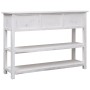 Aparador de madera blanco envejecido 115x30x76 cm de , Aparadores - Ref: Foro24-284172, Precio: 174,11 €, Descuento: %