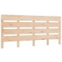 Solid pine wood bed headboard 140x3x80 cm by , Headboards and footboards - Ref: Foro24-821342, Price: 51,39 €, Discount: %