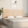 Solid pine wood bed headboard 140x3x80 cm by , Headboards and footboards - Ref: Foro24-821342, Price: 51,39 €, Discount: %