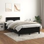 Box spring bed with black velvet mattress 120x200 cm by , Beds and slatted bases - Ref: Foro24-3141235, Price: 380,99 €, Disc...