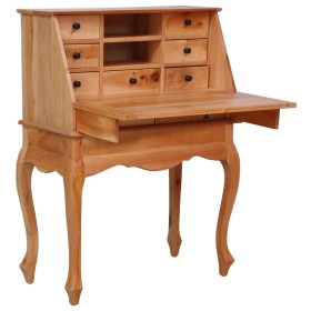 Escritorio secreter de madera maciza de caoba 78x42x103 cm de , Escritorios - Ref: Foro24-283842, Precio: 310,99 €, Descuento: %