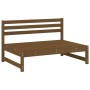 Gartensofa-Set 5-teilig, massives Kiefernholz, honigbraun von , Gartensets - Ref: Foro24-3186602, Preis: 472,25 €, Rabatt: %