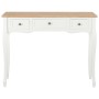 Console table with 3 white drawers by vidaXL, Side tables - Ref: Foro24-280044, Price: 156,08 €, Discount: %