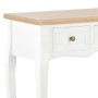 Console table with 3 white drawers by vidaXL, Side tables - Ref: Foro24-280044, Price: 156,08 €, Discount: %