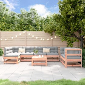 Garden furniture set 8 pieces solid wood Douglas fir by , Garden sets - Ref: Foro24-3186457, Price: 435,99 €, Discount: %