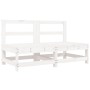 Garden furniture set 6 pieces solid white pine wood by , Garden sets - Ref: Foro24-3186460, Price: 370,08 €, Discount: %