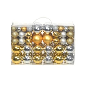 Christmas balls 100 units silver/gold by vidaXL, Festive decorations - Ref: Foro24-245719, Price: 20,74 €, Discount: %