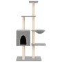 Cat scratching post with light gray sisal posts 145 cm by , Cat furniture - Ref: Foro24-172095, Price: 52,89 €, Discount: %