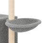 Cat scratching post with light gray sisal posts 145 cm by , Cat furniture - Ref: Foro24-172095, Price: 45,99 €, Discount: %