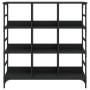 Aparador de madera de ingeniería negro 102x32x103,5 cm de , Aparadores - Ref: Foro24-837727, Precio: 55,04 €, Descuento: %