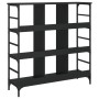 Aparador de madera de ingeniería negro 102x32x103,5 cm de , Aparadores - Ref: Foro24-837727, Precio: 55,04 €, Descuento: %