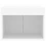 Wall bedside table with white LED lights by , TV Furniture - Ref: Foro24-837113, Price: 36,99 €, Discount: %