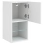 TV furniture with LED lights 2 pcs white 30.5x30x60 cm by , TV Furniture - Ref: Foro24-836988, Price: 81,99 €, Discount: %