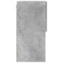 Concrete gray TV cabinet with LED lights 40.5x30x60 cm by , TV Furniture - Ref: Foro24-837035, Price: 48,18 €, Discount: %