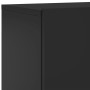 Wall TV furniture 2 units black 60x30x41 cm by , TV Furniture - Ref: Foro24-836941, Price: 75,09 €, Discount: %