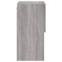 TV cabinet with LED lights Sonoma gray 30.5x30x60 cm by , TV Furniture - Ref: Foro24-836997, Price: 43,67 €, Discount: %