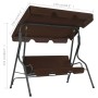 Garden rocking bench in brown color, 170x110x153 cm. by vidaXL, Garden rockers - Ref: Foro24-45351, Price: 149,23 €, Discount: %