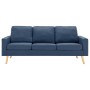 3-Sitzer-Sofa aus blauem Stoff von , Sofas - Ref: Foro24-288717, Preis: 377,99 €, Rabatt: %