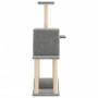 Cat scratching post with light gray sisal posts 122 cm by , Cat furniture - Ref: Foro24-172089, Price: 39,65 €, Discount: %