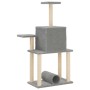 Cat scratching post with light gray sisal posts 122 cm by , Cat furniture - Ref: Foro24-172089, Price: 39,65 €, Discount: %