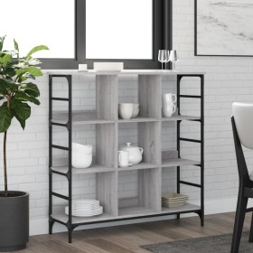 Aparador de madera de ingeniería gris Sonoma 102x32x103,5 cm de , Aparadores - Ref: Foro24-837730, Precio: 75,99 €, Descuento: %