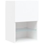 Mueble para TV con luces LED blanco 40,5x30x60 cm de , Muebles TV - Ref: Foro24-837029, Precio: 47,21 €, Descuento: %