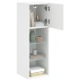 TV-Schrank mit LED-Leuchten weiß 30,5x30x90 cm von , TV-Möbel - Ref: Foro24-837001, Preis: 58,29 €, Rabatt: %