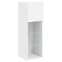 Mueble para TV con luces LED blanco 30,5x30x90 cm de , Muebles TV - Ref: Foro24-837001, Precio: 58,29 €, Descuento: %