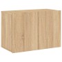 Sonoma oak wall-mounted TV cabinet 60x30x41 cm by , TV Furniture - Ref: Foro24-836942, Price: 41,09 €, Discount: %