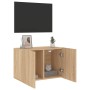 Sonoma oak wall-mounted TV cabinet 60x30x41 cm by , TV Furniture - Ref: Foro24-836942, Price: 41,09 €, Discount: %