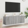 Muebles para TV de pared 2 unidades gris Sonoma 60x30x41 cm de , Muebles TV - Ref: Foro24-836949, Precio: 71,39 €, Descuento: %