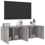 Muebles para TV de pared 2 unidades gris Sonoma 60x30x41 cm de , Muebles TV - Ref: Foro24-836949, Precio: 71,39 €, Descuento: %