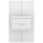 Mesita de noche de pared blanca de vidaXL, Mesitas de noche - Ref: Foro24-810971, Precio: 33,23 €, Descuento: %