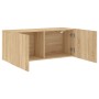 TV-Wandschrank aus Sonoma-Eiche, 100 x 30 x 41 cm von , TV-Möbel - Ref: Foro24-836968, Preis: 63,59 €, Rabatt: %