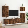 Muebles para TV de pared 2 unidades roble ahumado 80x30x41 cm de , Muebles TV - Ref: Foro24-836961, Precio: 86,10 €, Descuent...