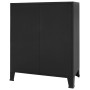 Cajonera metálica de estilo industrial 78x40x93 cm negro de vidaXL, Cajoneras - Ref: Foro24-245963, Precio: 219,17 €, Descuen...