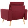 2-Piece Sofa Set Wine Red Fabric by , Sofas - Ref: Foro24-3056631, Price: 488,99 €, Discount: %