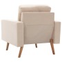 Conjunto de sofás 2 piezas de tela color crema de , Sofás - Ref: Foro24-3056627, Precio: 606,27 €, Descuento: %