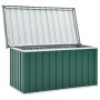 Green garden storage box 129x67x65 cm by , Outdoor storage boxes - Ref: Foro24-46261, Price: 98,77 €, Discount: %