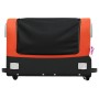 Schwarz-orangefarbener Fahrradanhänger aus Eisen, 45 kg von , Fahrradanhänger - Ref: Foro24-94040, Preis: 85,68 €, Rabatt: %