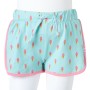 Pantalones cortos infantiles con cordón menta claro 104 de , Pantalones de niños - Ref: Foro24-11405, Precio: 10,32 €, Descue...