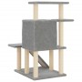 Cat scratching post with light gray sisal posts 97 cm by , Cat furniture - Ref: Foro24-172098, Price: 44,35 €, Discount: %