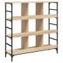 Aparador de madera de ingeniería roble Sonoma 102x32x103,5 cm de , Aparadores - Ref: Foro24-837728, Precio: 72,56 €, Descuent...