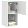 TV-Schrank mit LED-Leuchten weiß 30,5x30x60 cm von , TV-Möbel - Ref: Foro24-836987, Preis: 44,04 €, Rabatt: %