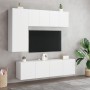 Wand-TV-Schränke 2 Einheiten weiß 60x30x41 cm von , TV-Möbel - Ref: Foro24-836939, Preis: 73,07 €, Rabatt: %