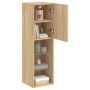 TV cabinet with LED lights Sonoma oak 30.5x30x102 cm by , TV Furniture - Ref: Foro24-837019, Price: 57,44 €, Discount: %