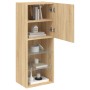 TV cabinet with LED lights Sonoma oak 40.5x30x102 cm by , TV Furniture - Ref: Foro24-837059, Price: 67,54 €, Discount: %