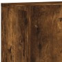 Wall TV cabinets 2 units smoked oak 60x30x41 cm by , TV Furniture - Ref: Foro24-836947, Price: 69,48 €, Discount: %