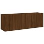 Muebles para TV de pared 2 unidades roble marrón 60x30x41 cm de , Muebles TV - Ref: Foro24-836951, Precio: 71,39 €, Descuento: %